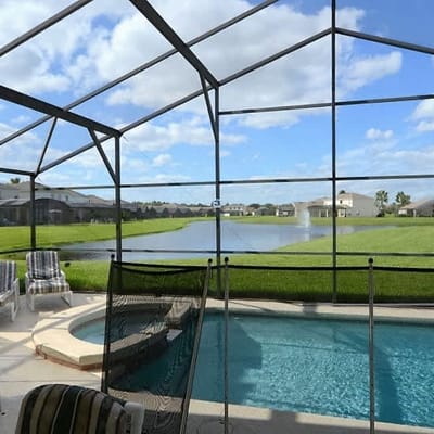 Lake View  Pool & Spa  Game Room, Near Disney!