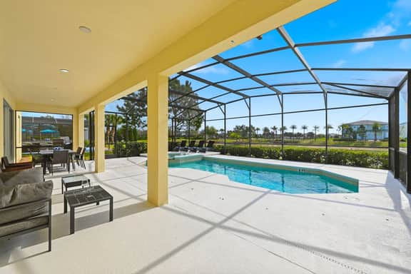15BR Near Disney | Private Pool | Custom Theme