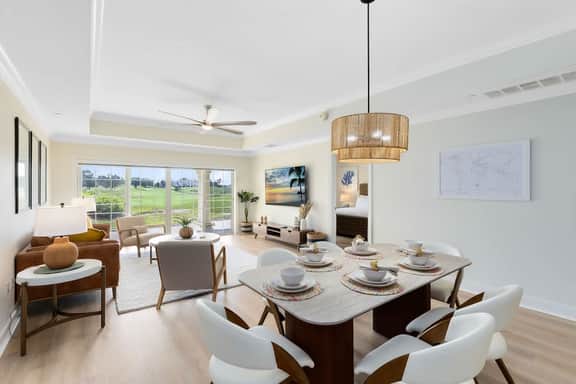 Modern resort condo