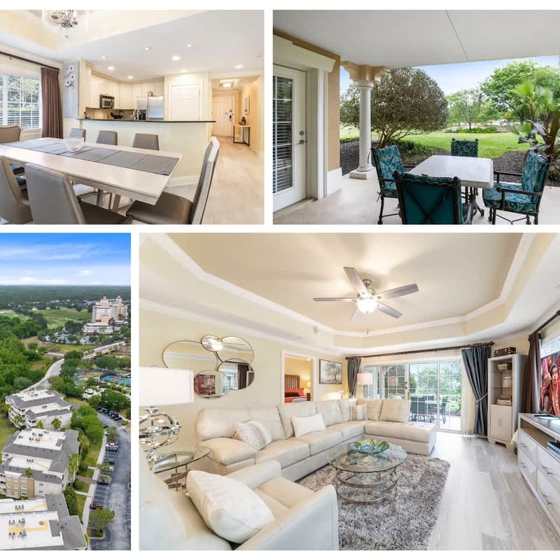 Golf Course View Condo, 6 miles to Disney, Pet-Friendly
